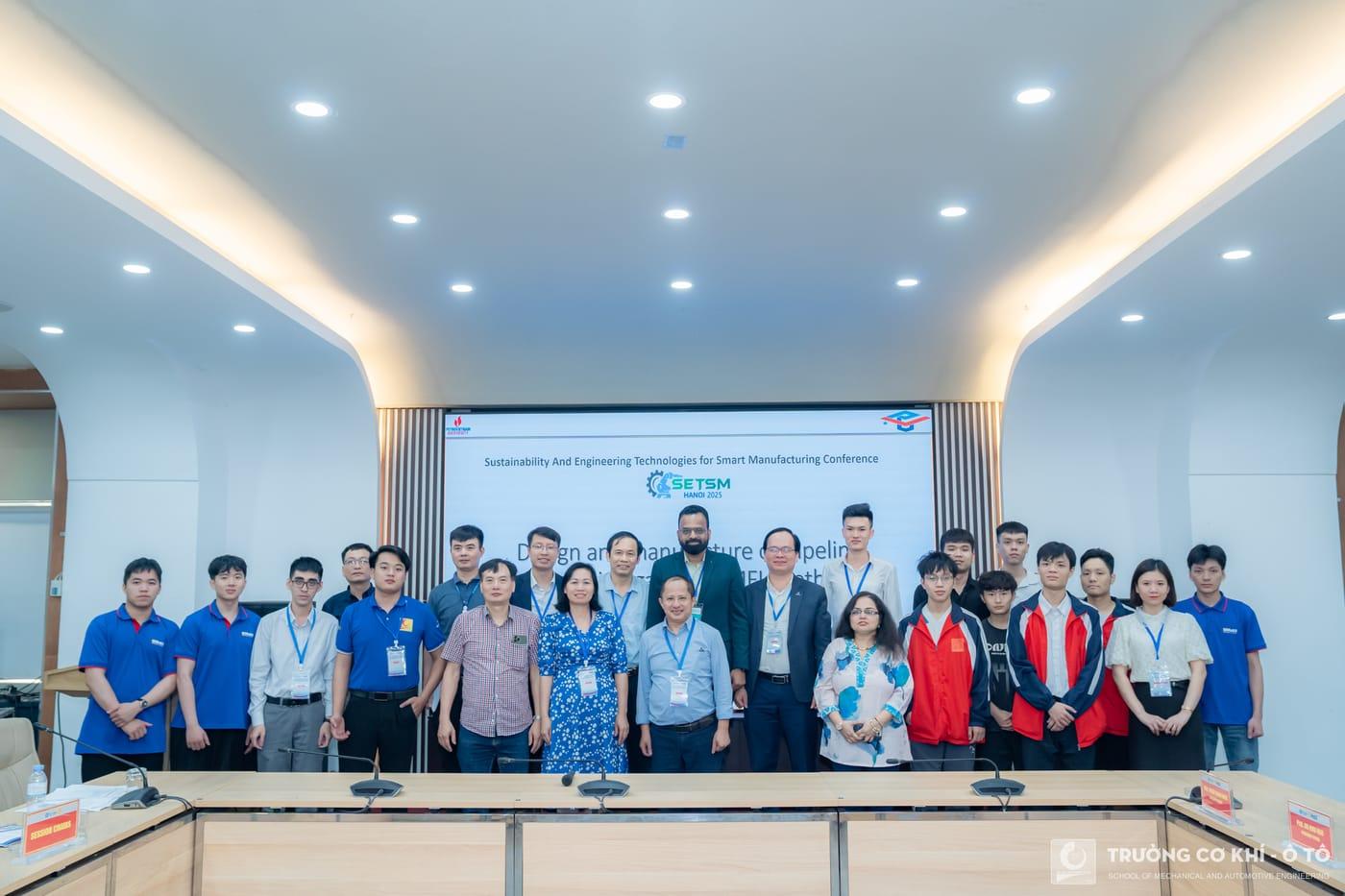 The conference room at Hanoi University of Industry