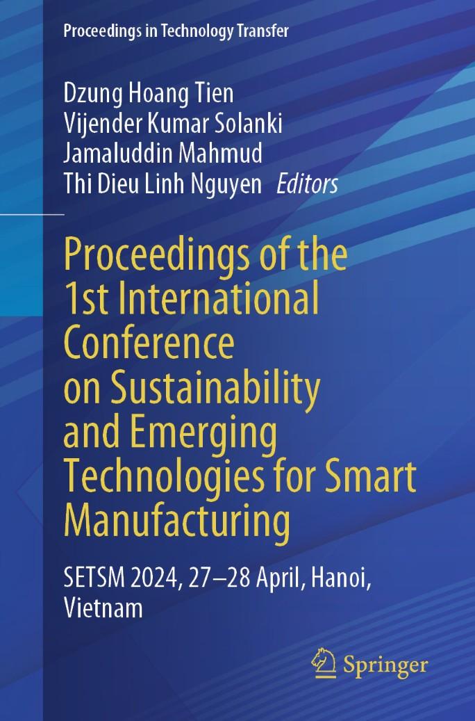 Cover of the SETSM 2024 proceedings, published by Springer