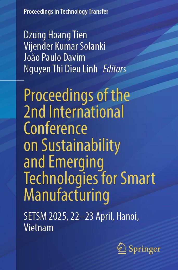 Cover of the SETSM 2025 proceedings, published by Springer