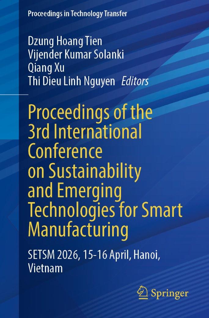 Cover of the SETSM 2026 proceedings, published by Springer